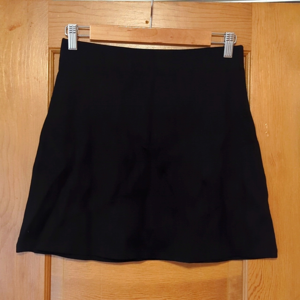A-Line Black Skirt